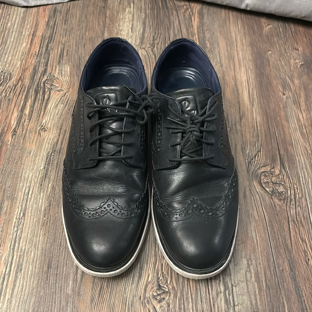 Cole Haan Womens Grand Evolution Wingtip Lace Up Low Top Oxford Shoes Size 9 B